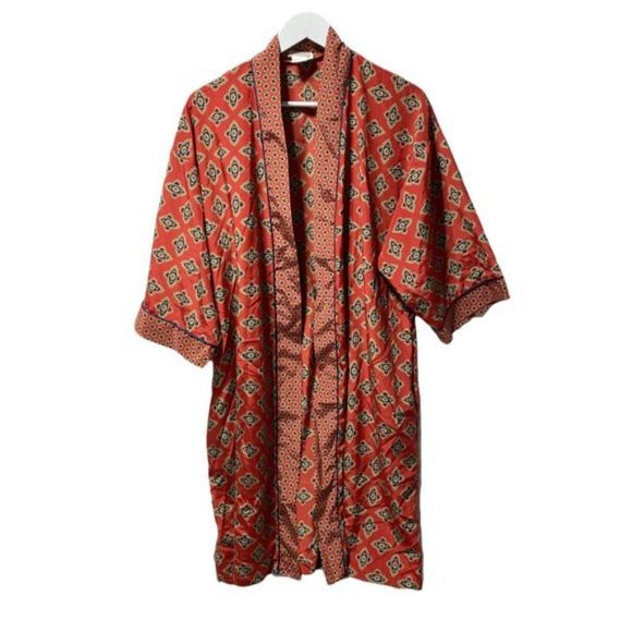 Vintage Claudel 3 Piece Brocade Pajama Loungewear‎ Set - Picture 4 of 4